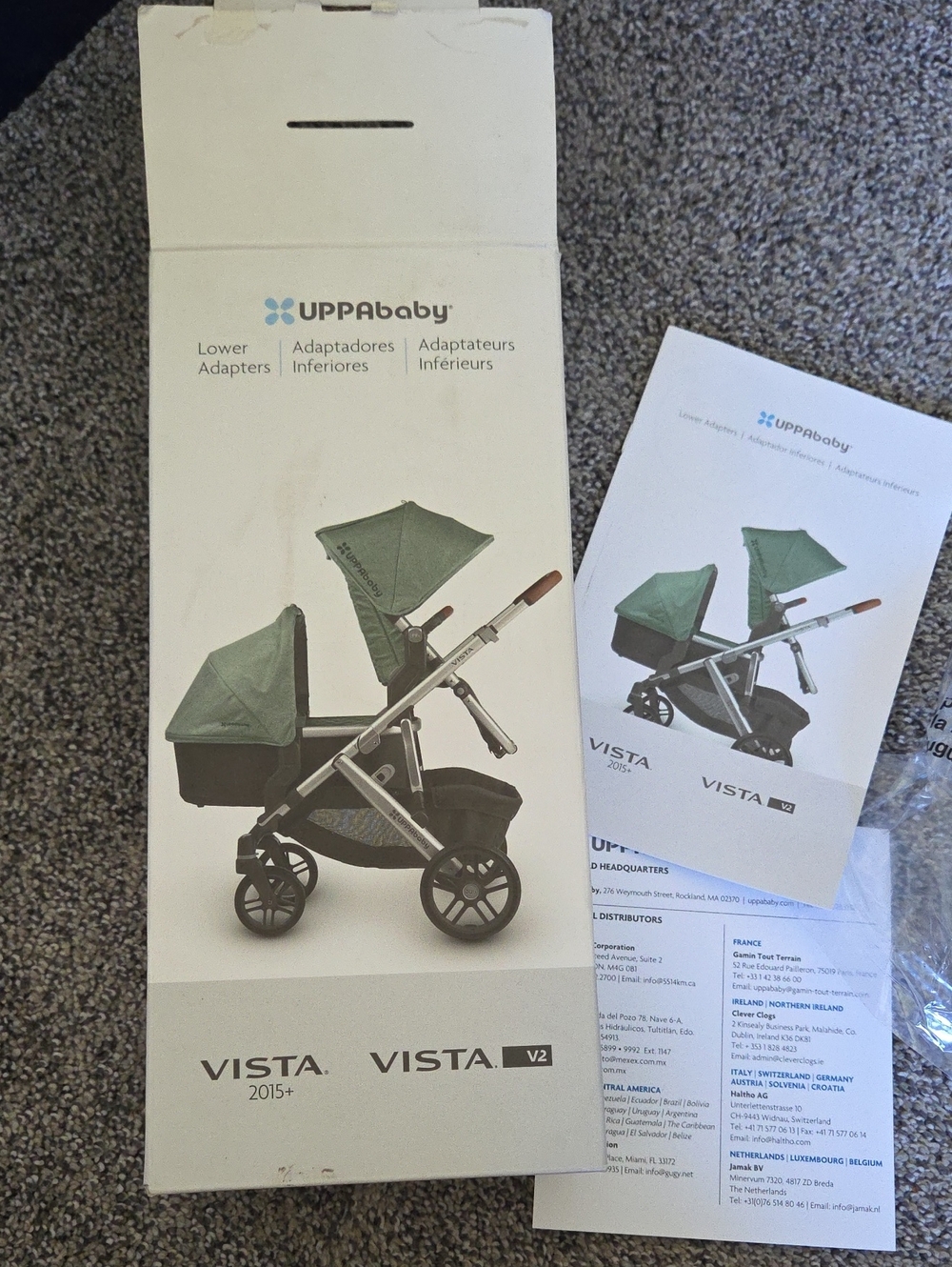 UPPAbaby Vista V2 (2015+) Lower Adapters